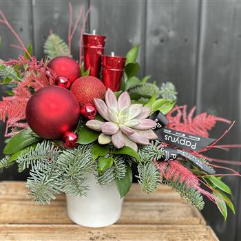 Christmas Tea light table decoration