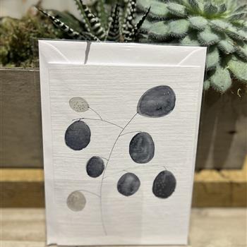 Honesty hand painted card blank