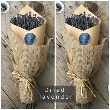 Dried lavender bunch 